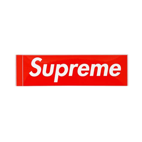 supreme gucci box logo sticker|supreme box logo ebay.